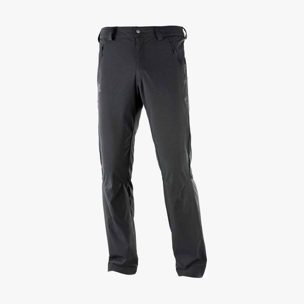 Pantalones Salomon Hombre Negras - Salomon Argentina WAYFARER STRAIGHT LT ,436985-YMX